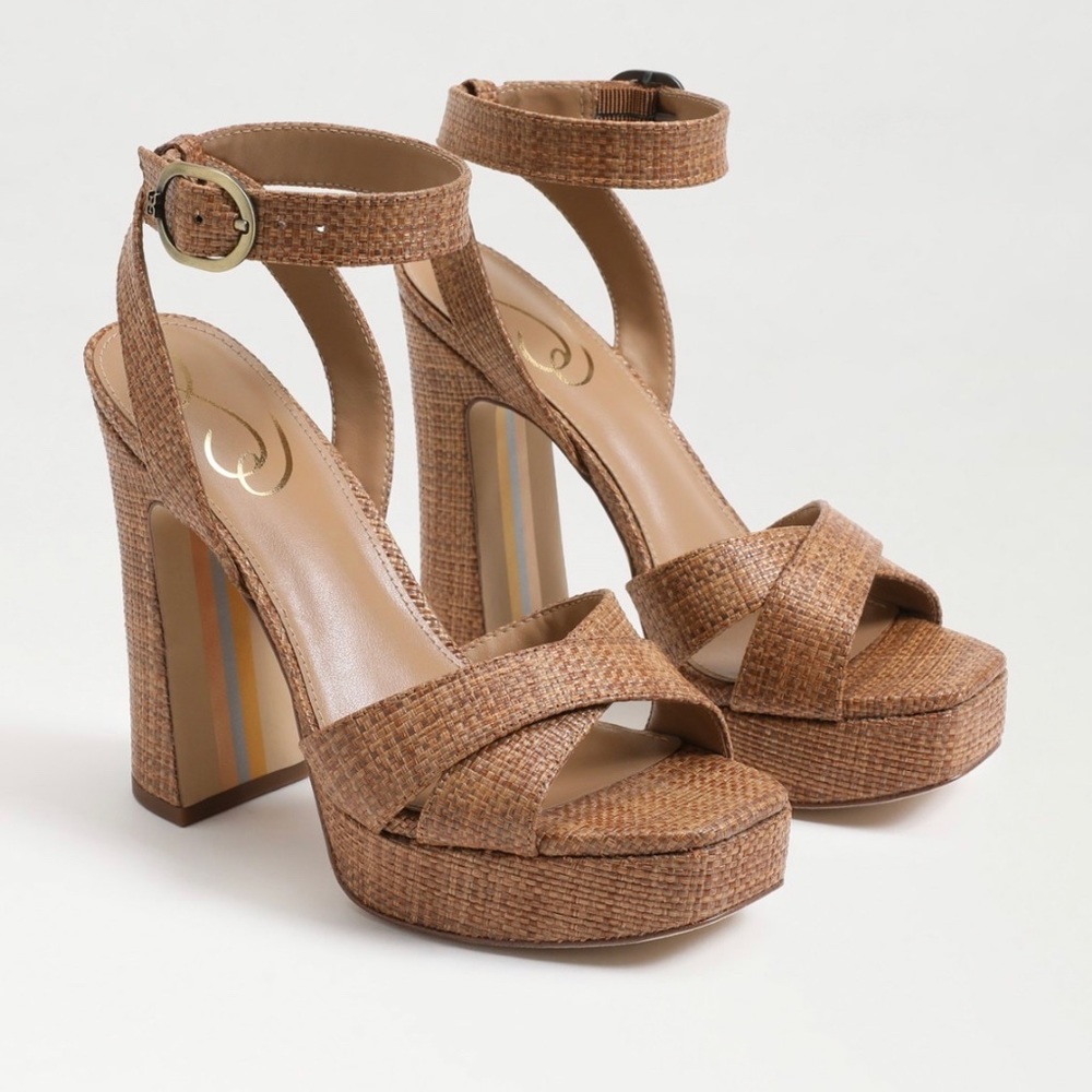 Sam Edelman Kayna Platform Sandal (Cuoio)
